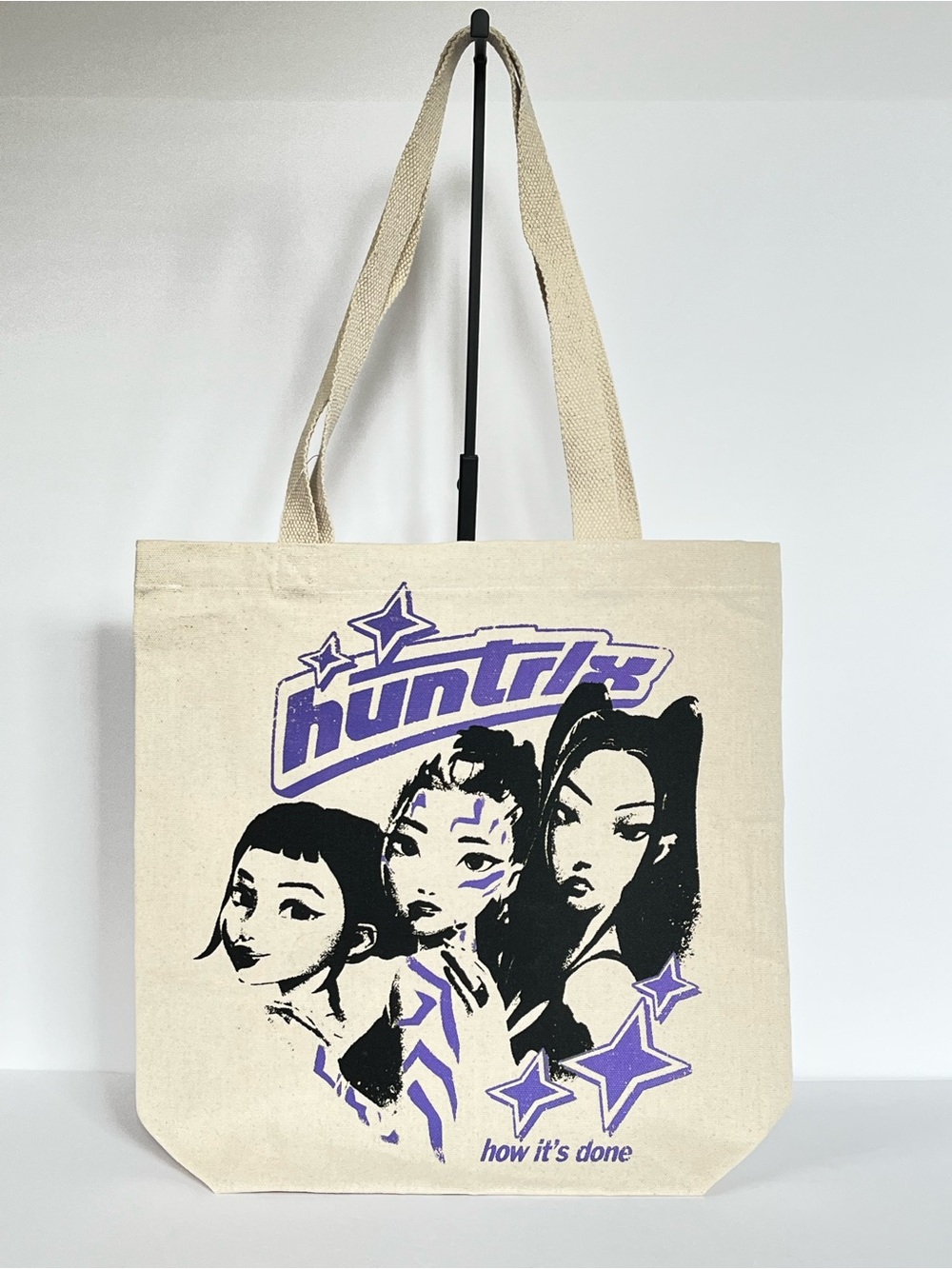 KPop Demon Hunters HUNTR/X "How It's Done" Canvas Tote BagCarry